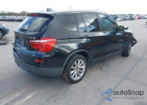 2014 BMW X3 xDrive28I z USA, uszkodzony, nr VIN 5UXWX9C5XE0D43764